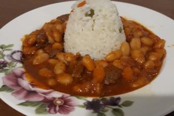 Kuşbaşı Etli Kuru Fasulye