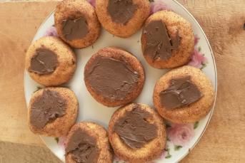 Tarçınlı Parıltılı Kurabiye