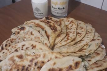 Pırasalı Ve Ispanaklı Gözleme