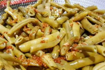 Parmakları Yedirten Kaymaklı Taze Fasülye