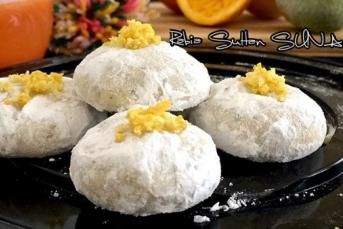 Siyah Çaylı Limonlu Kurabiye