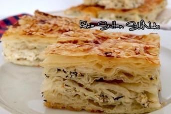 Baklavalık Yufkadan Tepsi Böreği