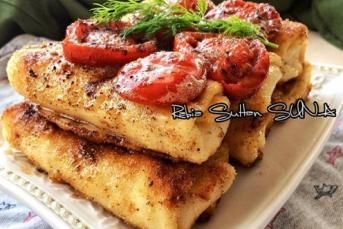 Tavada Çıtır Krep Böreği