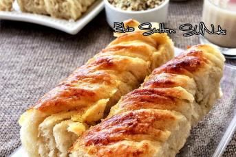 Tahinli Cevizli Burma Çörek