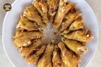 Kabak Çiçeği Dolması Tarifi