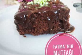 Çikolata Soslu Islak Kek (Lezzeti Garanti)