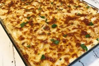 Beşamel Soslu Fırında Makarna