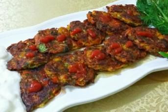 Sebzeli  Kabak Mücver