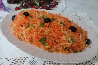 Havuçlu Turp Salatası Tarifi
