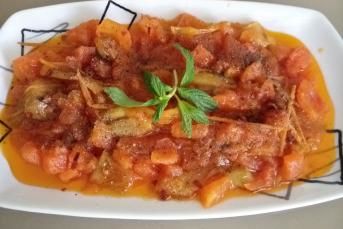 Biberli Domates Kavurması (Kahvaltı İçin)