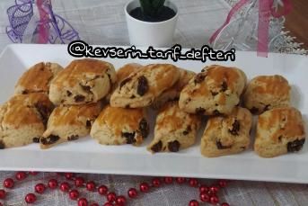Üzümlü Cevizli Kurabiye Tarifi