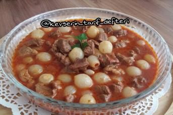 Etli Soğan Yahnisi Tarifi