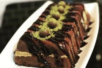 Kakaolu Sütlü Bisküvili İrmik Tatlısı