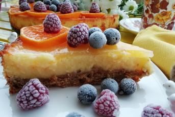 Mandalina Ve Limonlu Cheesecake