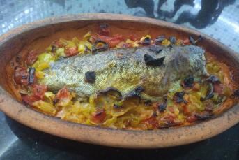 Güveçte Nefis Alabalık