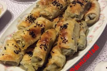 Ispanaklı Sarma Börek Tarifi