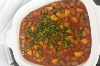 Enfes Zeytinyağlı Barbunya