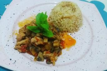 Tavuklu Mantar Sote Tarifi