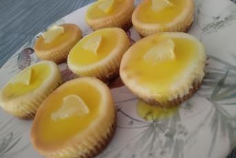 Limonlu Mini Cheesecake