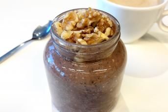 Kavanozda Kakaolu Yulaf