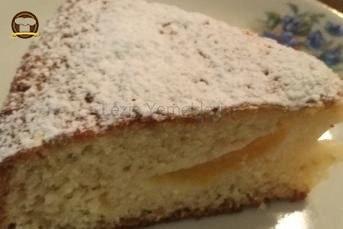 Yoğurtlu Şeftalili Kek