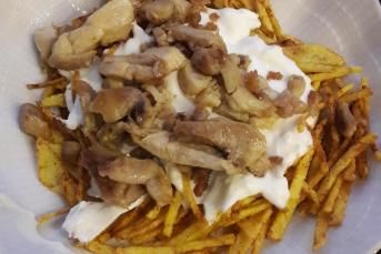 Tavuklu Çökertme Kebabı