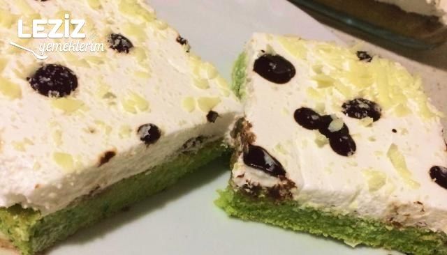 Ispanaklı Yaş Pasta Tarifi Leziz Yemeklerim