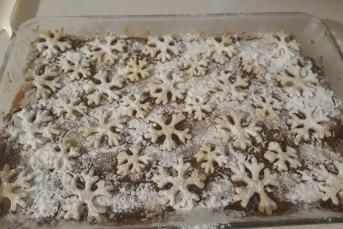 Kar Taneli Elmalı Tart