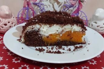 Balkabaklı Köstebek Pastası