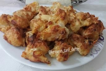 Fırında Nefis Soslu Kaşarlı Karnabahar Tarifi