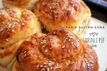 Tahinli Puf Çörek