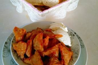 Nefis Kıymalı Lahana Sarması