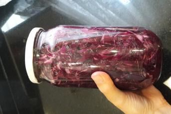 Kırmızı Lahana Turşusu (Kavanozda)