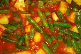 Dondurucudan Taze Fasulye Yemeği