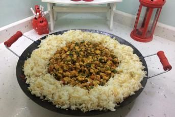 Pilavlı Tavuklu Tantuni