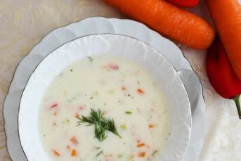 Sebzeli Sütlü Çorba