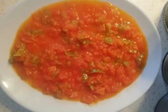 Domates Sosu Tarifi (Menemen)
