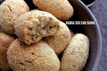 Susamlı Hindistan Cevizli Kurabiye