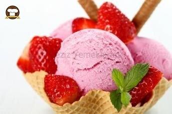 Çilekli Dondurma