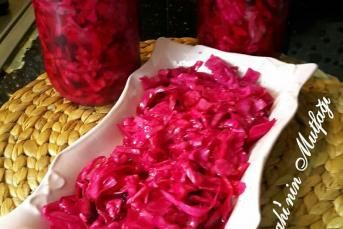 2 Günde Hazır Mor Lahana Turşusu