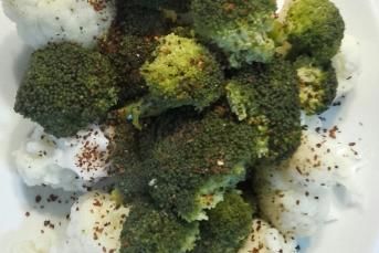 Buharda Karnıbahar Ve Brokoli Haşlaması