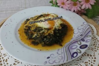 Yumurtalı Ispanak Kavurması Tarifi