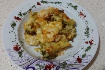 Kremalı Karnabahar Brokoli Yemeği