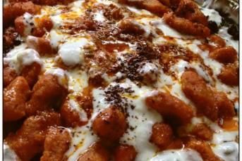 Bulgur Köfteli Ispanak Borani