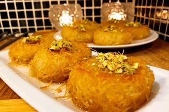 Muffin Kalıbında Kadayıf Tatlısı