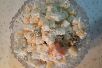 Makarna Salatası Yapımı