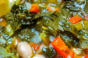 Karalahana Çorbası ( Haşlama)