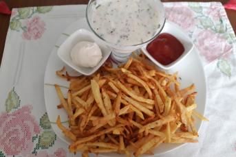 Cips Kıvamında Patates Kızartması