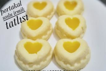 Portakal Soslu İrmik Tatlısı