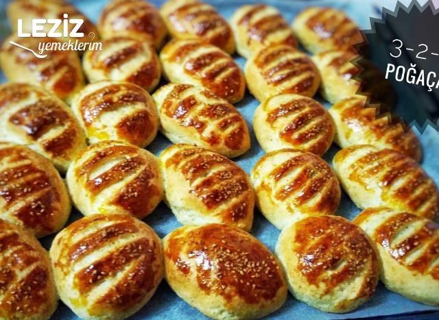 3-2-1 Poğaça (Bayatlamayan Poğaça)